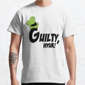 Guilty Goofy Disney Meme Cartoon Humor Graphic Unisex T Shirt
